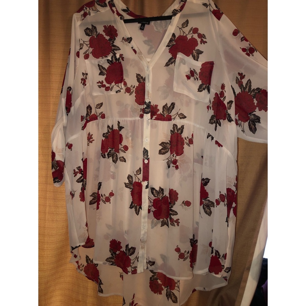 Torrid babydoll top